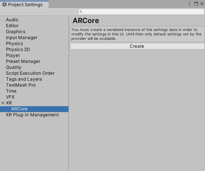 ARFoundation_ARCore_CreateSettings.png